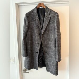 Men’s Wool Overcoat - Made in Italy with Lanificio Di Pray wool